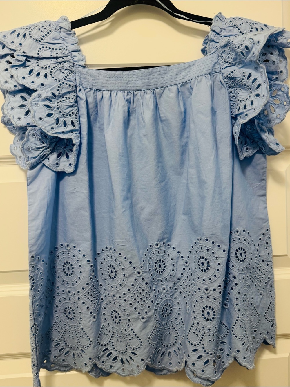 CROWN & IVY light blue blouse - Picture 2 of 8